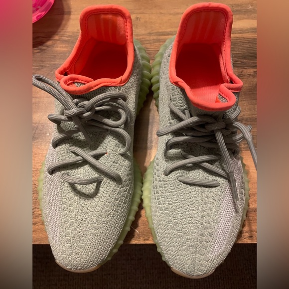 Yeezy Shoes - Yeezy boost 350 V2 green and orange